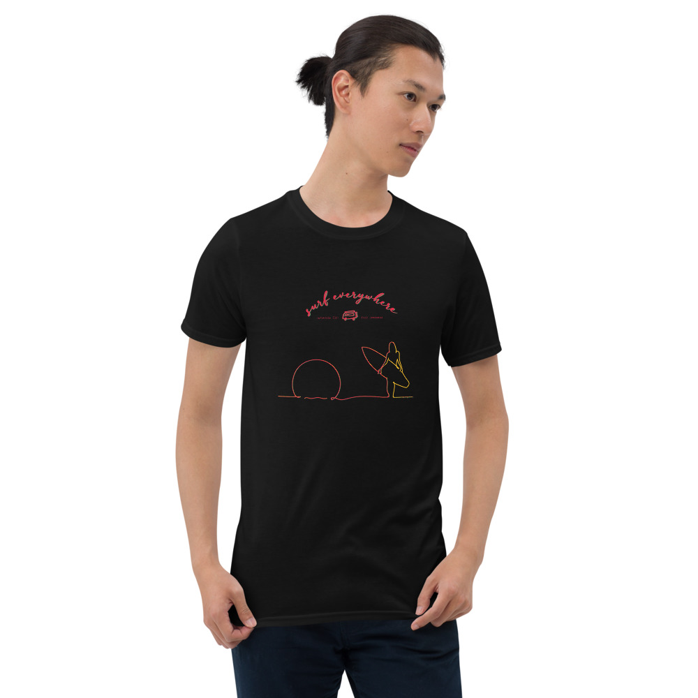 Camiseta unisex surf everywhere 3 Camiseta unisex surf everywhere - Imagen 3