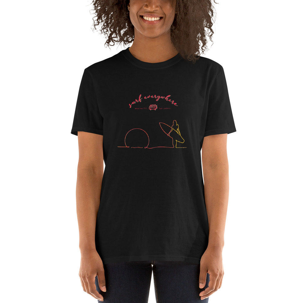 Camiseta unisex surf everywhere 4 Camiseta unisex surf everywhere - Imagen 4