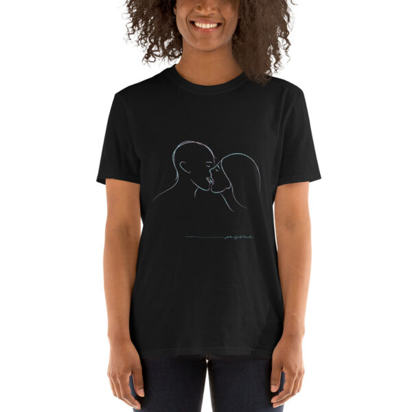 Camiseta unisex long kiss - Imagen 2