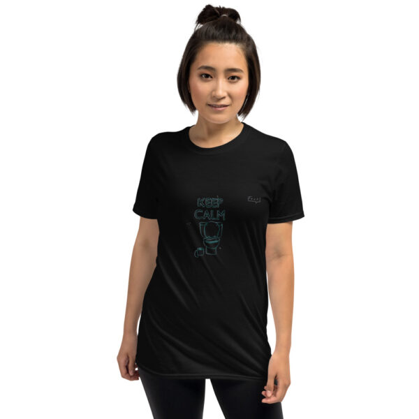 Camiseta unisex keep calm wc - Imagen 2