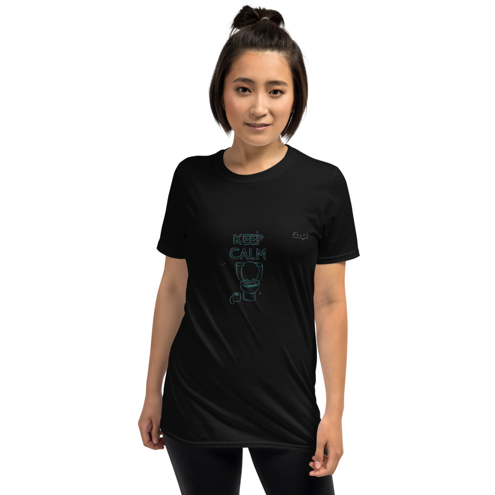 Camiseta unisex keep calm wc 2 Camiseta unisex keep calm wc - Imagen 2