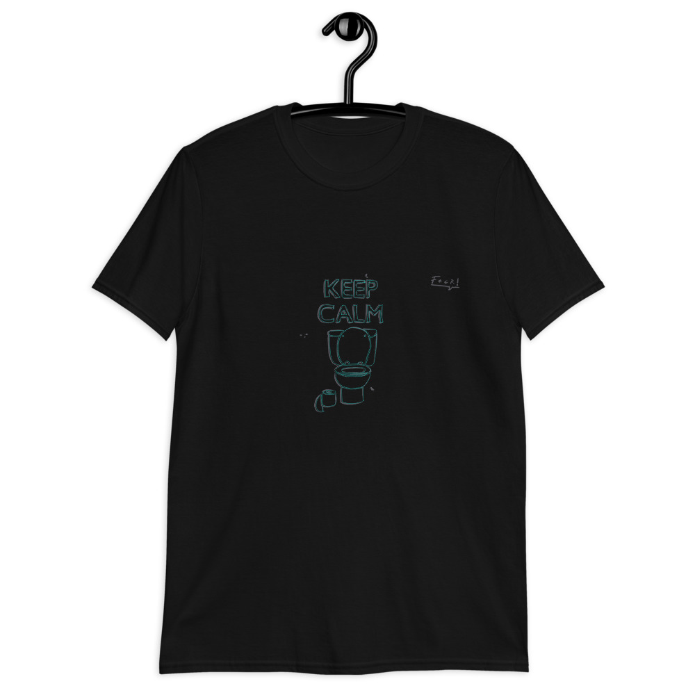 Camiseta unisex keep calm wc 3 Camiseta unisex keep calm wc - Imagen 3
