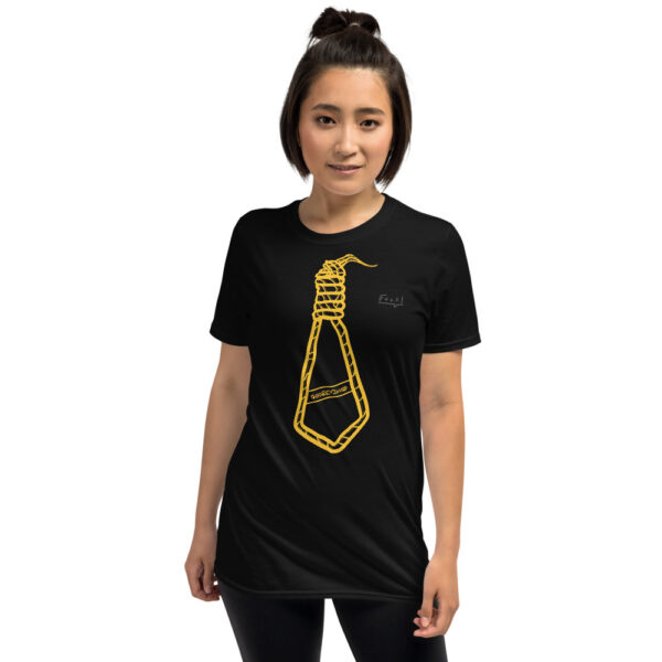 Camiseta unisex Fuck tie - Imagen 2