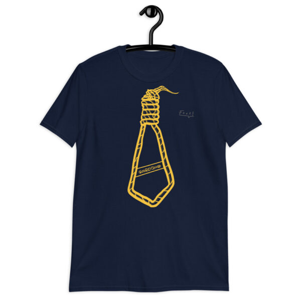 Camiseta unisex Fuck tie - Imagen 3