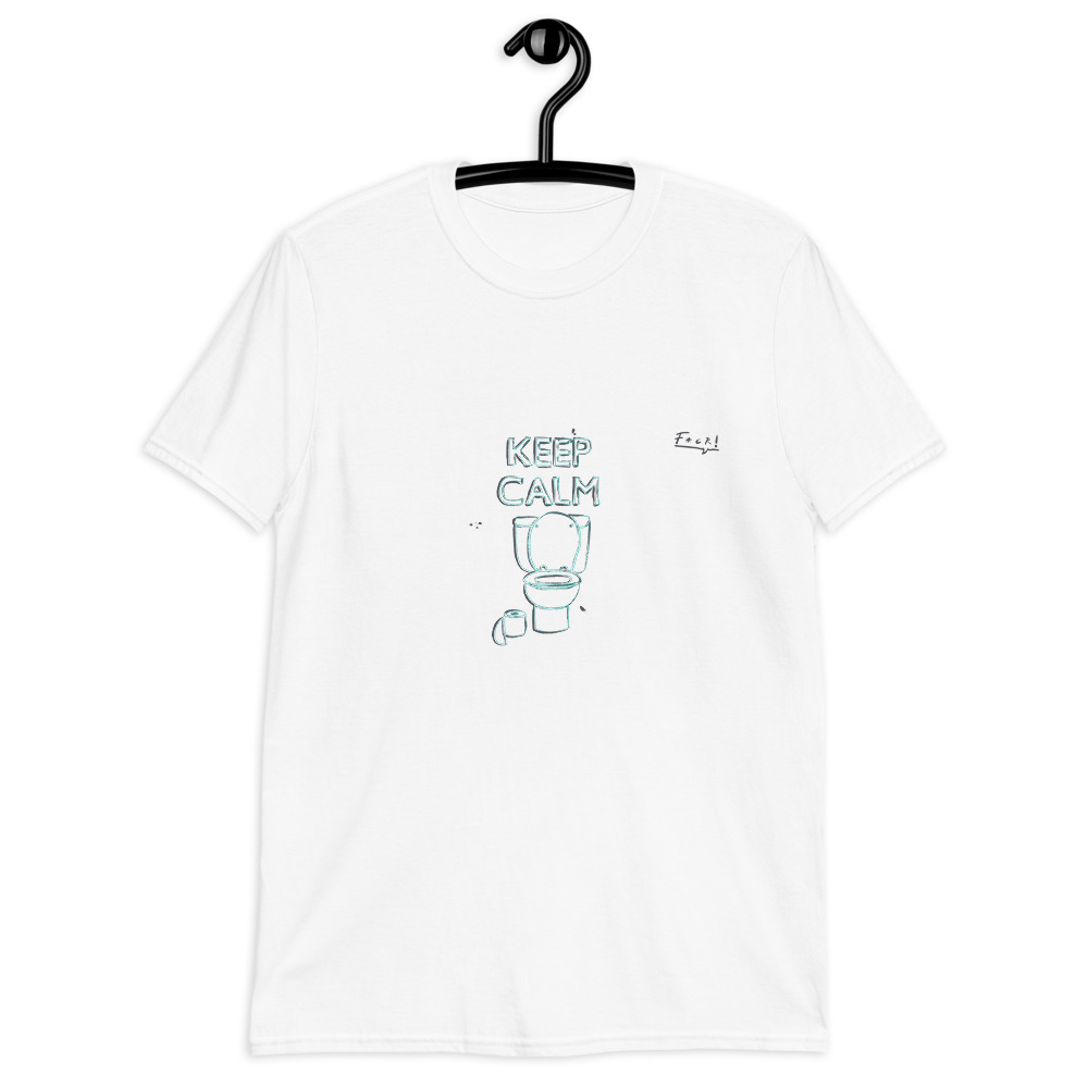 Camiseta unisex keep calm wc 1 Camiseta unisex keep calm wc