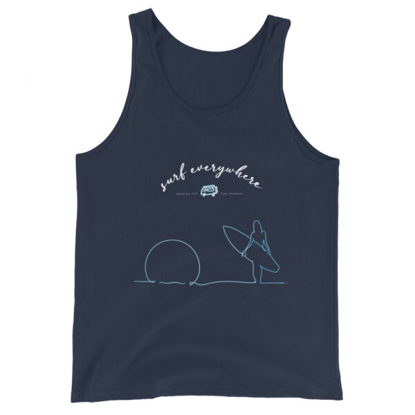 Camiseta tirantes unisex surf everywhere - Imagen 3