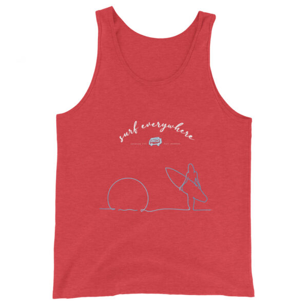 Camiseta tirantes unisex surf everywhere - Imagen 6