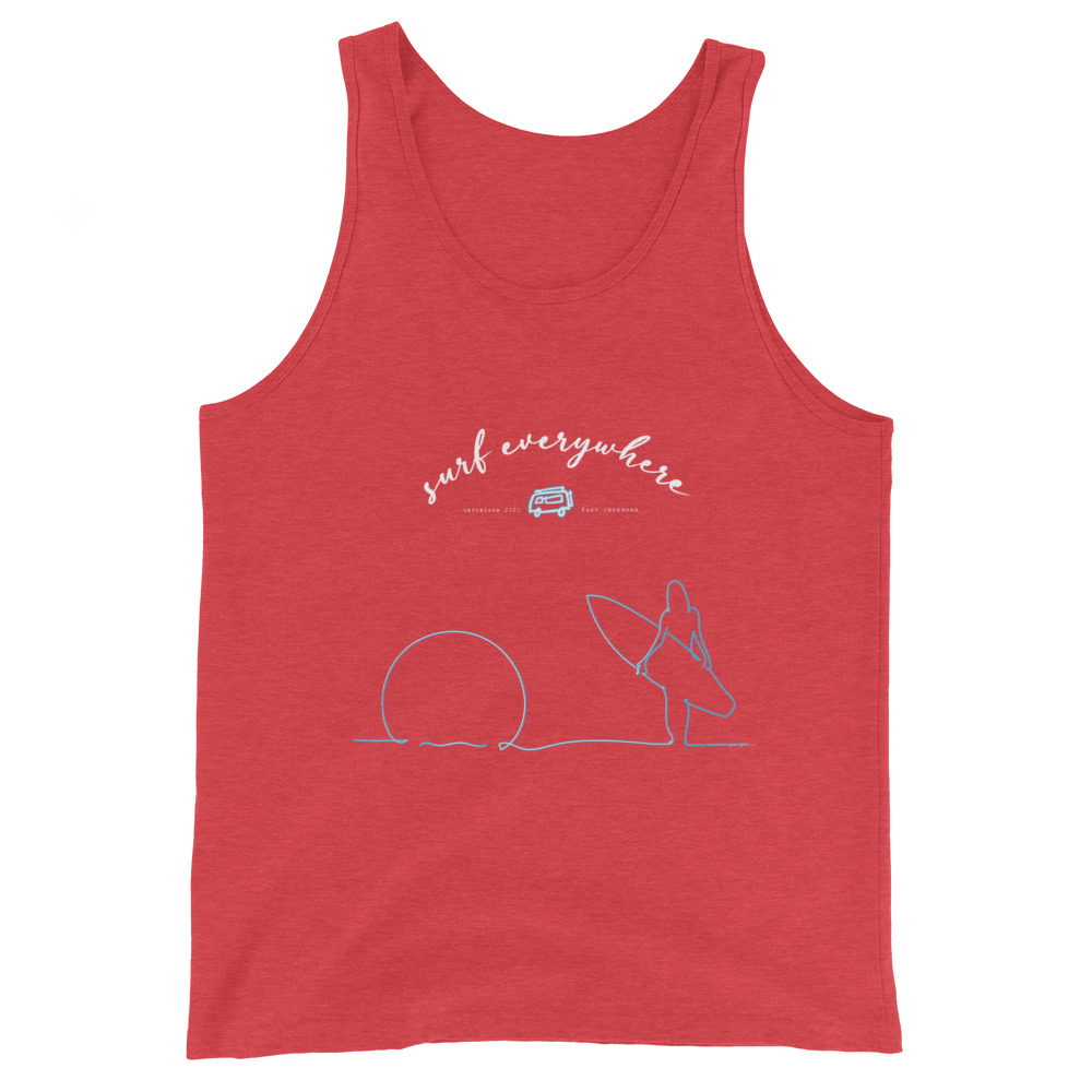 Camiseta tirantes unisex surf everywhere 6 Camiseta tirantes unisex surf everywhere - Imagen 6
