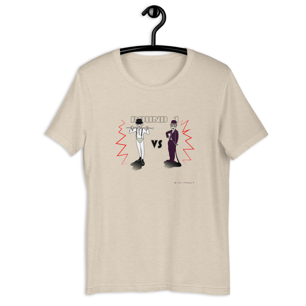 Camiseta ecológica Chaplin Orange 3 Camiseta ecológica Chaplin Orange - Imagen 3
