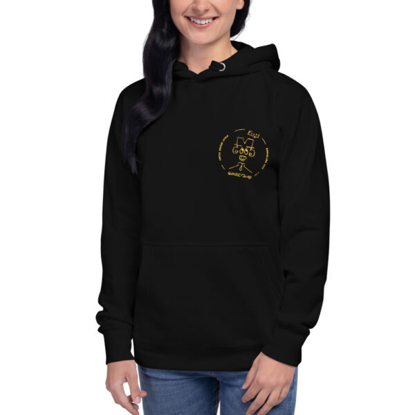 Sudadera Logo FGoodMood Negra - Imagen 2