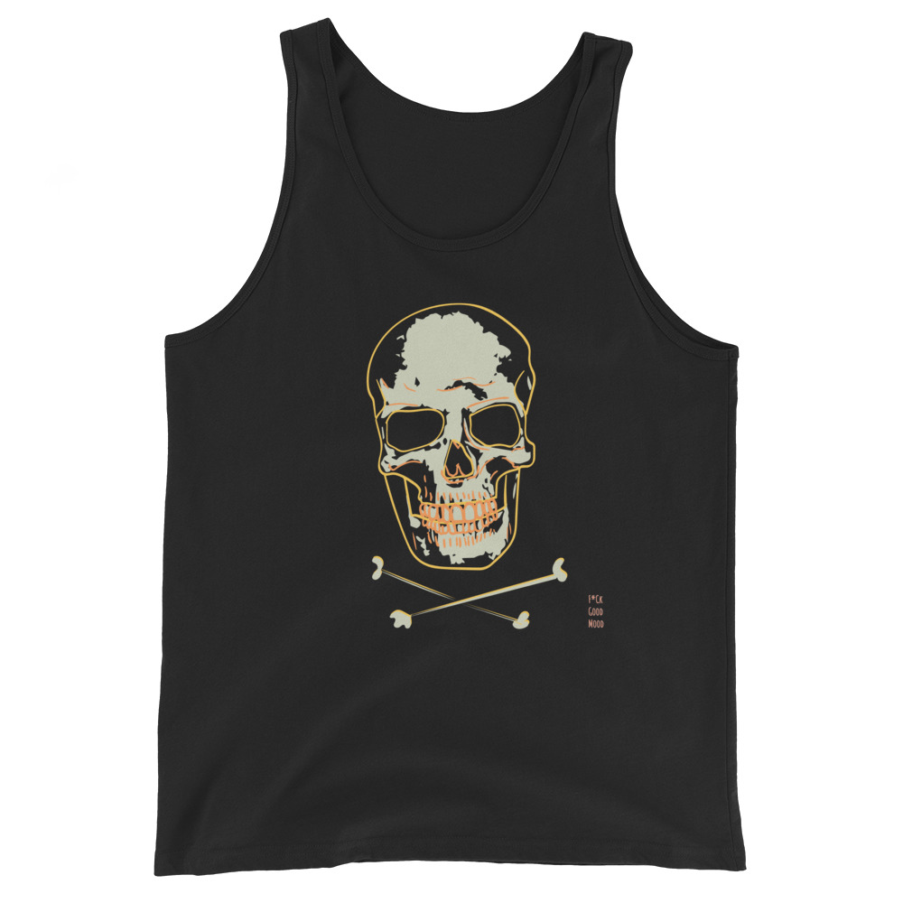 Camiseta de tirantes calaveras