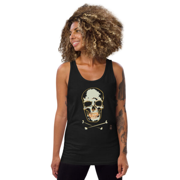 Camiseta de tirantes calaveras - Imagen 2